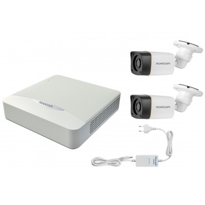 Комплект видеонаблюдения на 2 камеры HD-TVI 2 мП