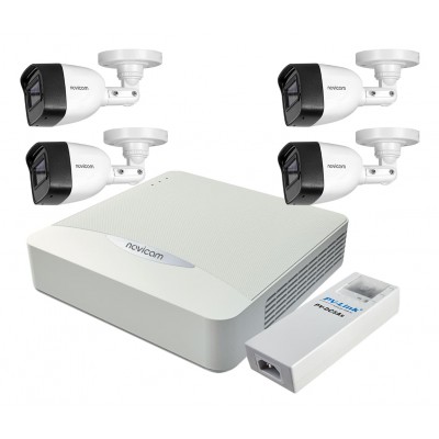Комплект видеонаблюдения на 4 камеры HD-TVI 2 мП